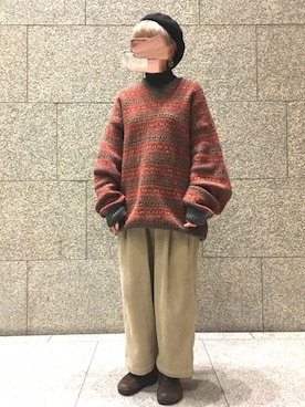 ナ オ.さん(レディース・157cm)の冬コーディネート