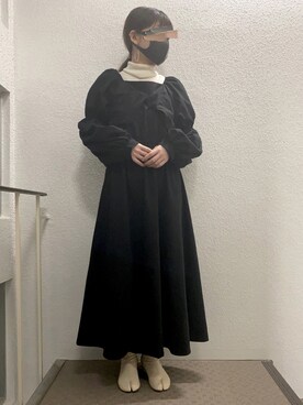 「HELK（ヘルク）のアイテム（ワンピース/ドレス）」を使った、ナ オ.さん（レディース・157cm）の秋コーディネート