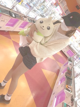 「one after another NICE CLAUP（ワンアフターアナザーナイスクラップ）のアイテム（キャップ）」を使った、みーたんさん（レディース・164cm）の春コーディネート