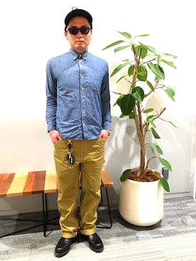 タケウチ☆ボンバイエさん（メンズ・173cm）の春コーディネート