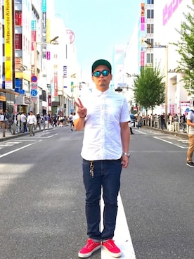 タケウチ☆ボンバイエさん（メンズ・173cm）の秋コーディネート