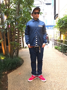 タケウチ☆ボンバイエさん（メンズ・173cm）の秋コーディネート