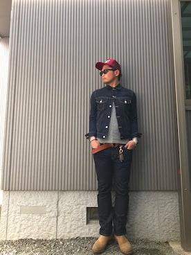 タケウチ☆ボンバイエさん（メンズ・173cm）の春コーディネート