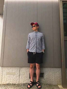 タケウチ☆ボンバイエさん(メンズ・173cm)の夏コーディネート