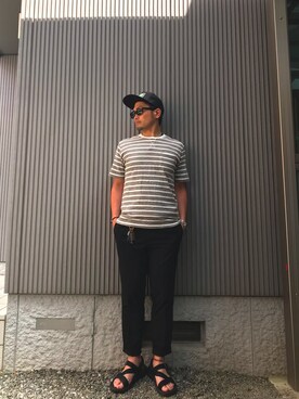 タケウチ☆ボンバイエさん(メンズ・173cm)の夏コーディネート