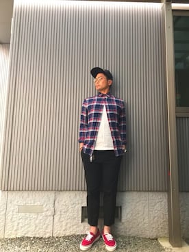 タケウチ☆ボンバイエさん（メンズ・173cm）の秋コーディネート