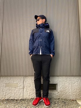 「アイテム（マウンテンパーカー）」を使った、タケウチ☆ボンバイエさん（メンズ・173cm・30代）の春コーディネート