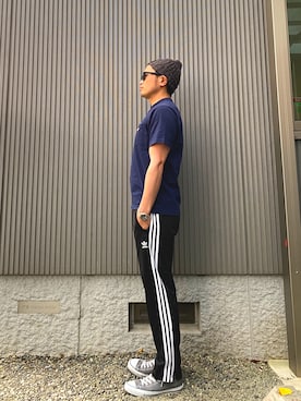 「部屋着」｜「アイテム（その他）」を使った、タケウチ☆ボンバイエさん（メンズ・173cm）の春コーディネート