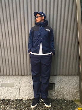 「アイテム（マウンテンパーカー）」を使った、タケウチ☆ボンバイエさん（メンズ・173cm・30代）の秋コーディネート