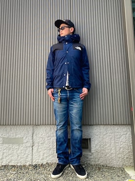 「春めきシューズ」｜「アイテム（マウンテンパーカー）」を使った、タケウチ☆ボンバイエさん（メンズ・173cm）の春コーディネート
