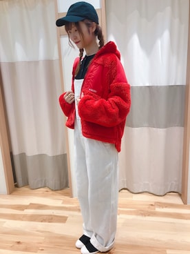 「GERRY（ジェリー）のアイテム（その他アウター）」を使った、kuma.さん（レディース・163cm）の秋コーディネート