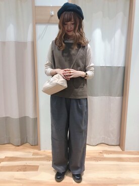 kuma.さん(レディース・163cm)の秋コーディネート