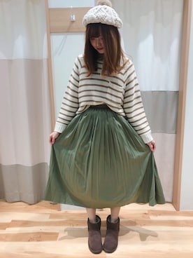 kuma.さん(レディース・163cm)の冬コーディネート