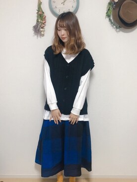 kuma.さん（レディース・163cm）の春コーディネート