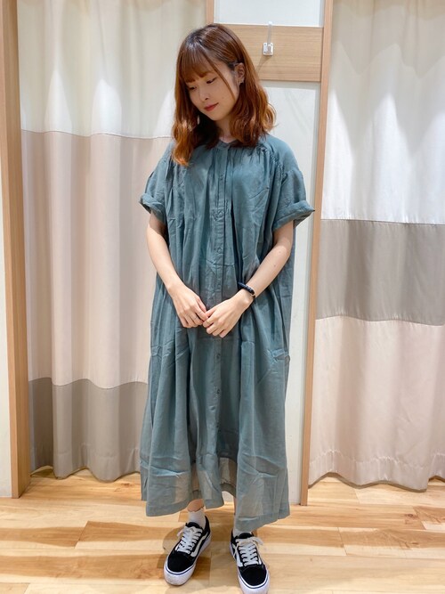 Kuma Sm2 Keittio ゆめタウンはません Samansa Mos2 Blueのワンピースを使ったコーディネート Wear