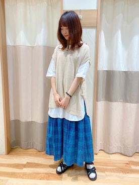 kuma.さん（レディース・163cm）の春コーディネート