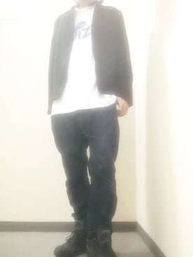 「hiromichi BY HIROMICHI NAKANO（ヒロミチ バイ ヒロミチナカノ）のアイテム（パンツ）」を使った、minoさん（メンズ・178cm）の夏コーディネート