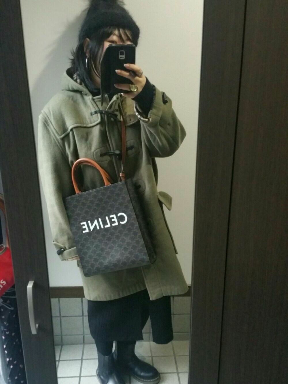 BURBERRY ダッフルコート ダークグリーン Burberry(バーバリー) ダッフルコート(メンズ) - 海外通販のBUYMA