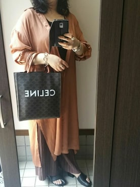 「CELINE」｜「アイテム（その他）」を使った、yoneさん（レディース・157cm）の夏コーディネート