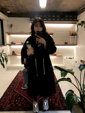 「ISABEL MARANT（イザベルマラン）のアイテム（ジャケット/アウター）」を使った、Merryさん（レディース・160cm）の冬コーディネート
