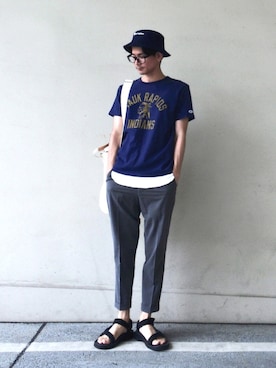 shoさん(メンズ・173cm)の夏コーディネート