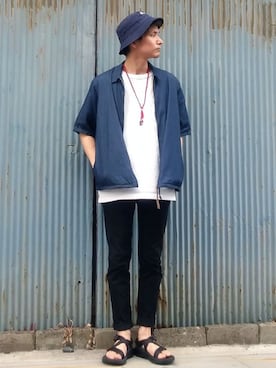 shoさん（メンズ・173cm）の春コーディネート