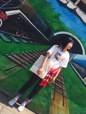 左左左文君哦さんのコーディネート