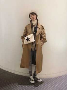 dakiさん（レディース・160cm）の冬コーディネート