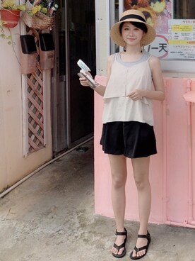 dakiさん（レディース・160cm）の夏コーディネート