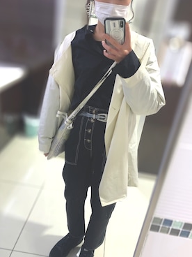 「sm2rhythm（サマンサモスモスリズム）のアイテム（ブルゾン）」を使った、まあさん（レディース・168cm）の春コーディネート