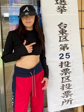 「SPORTS MIX」｜WODDYFUNKさん（レディース・155cm）の夏コーディネート