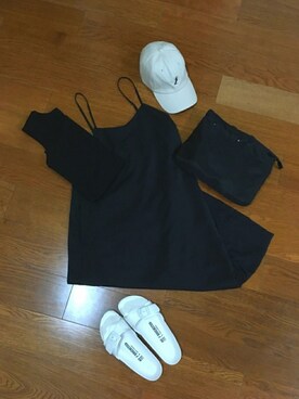 riiiiiicさん（レディース・159cm）の夏コーディネート