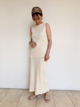「A part by（アパートバイ）のアイテム（財布/小物）」を使った、yato-miさん（レディース・158cm）の夏コーディネート