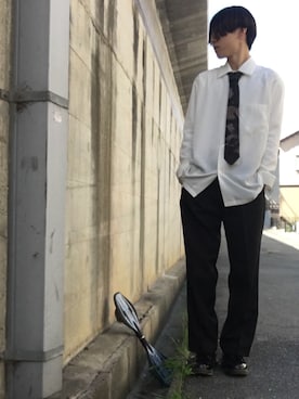 「アイテム（フォーマルスーツ/小物）」を使った、tkさん（メンズ・175cm・20代）の夏コーディネート