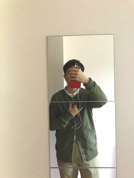 「国潮」｜「アイテム（ブルゾン）」を使った、Coalsackさん（メンズ・162cm）の春コーディネート