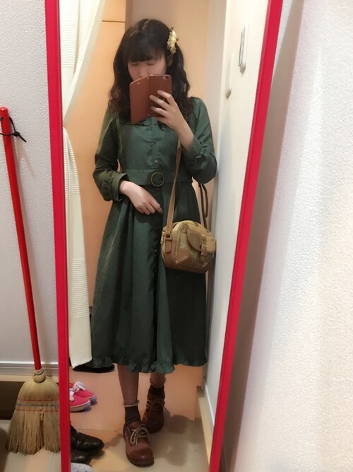Erina Axes Femmeのワンピースを使ったコーディネート Wear