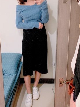 「日系极简」｜「アイテム（その他シューズ）」を使った、Aliceさん（レディース・153cm）の冬コーディネート