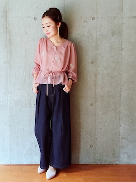 もっちさん（レディース・158cm）の冬コーディネート