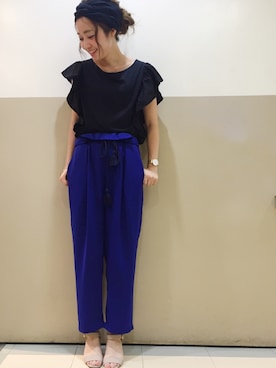 もっちさん（レディース・158cm）の夏コーディネート