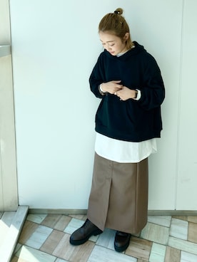 もっちさん（レディース・158cm）の秋コーディネート