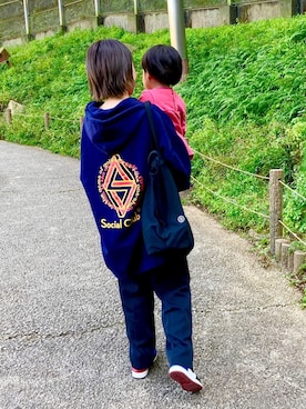 「BEAMS GOLF（ビームスゴルフ）のアイテム」を使った、もっちさん（レディース・158cm）の秋コーディネート