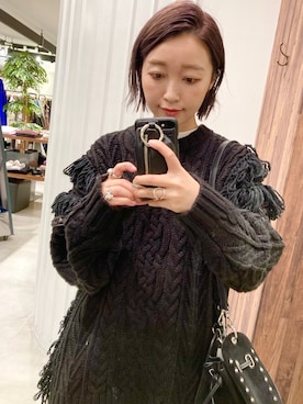 「PAGEBOY」｜「アイテム（PC・スマホグッズ/家電）」を使った、もっちさん（レディース・158cm）の秋コーディネート
