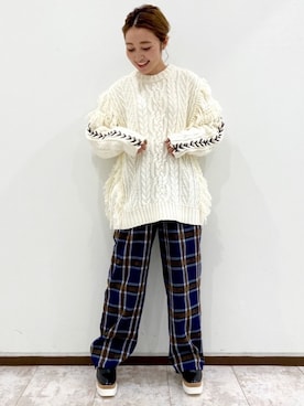 もっちさん（レディース・158cm）の秋コーディネート