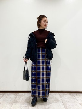 もっちさん（レディース・158cm）の秋コーディネート