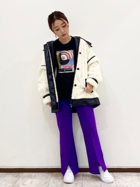 もっちさん（レディース・158cm）の冬コーディネート