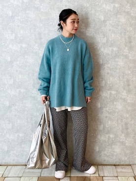 「初詣」｜もっちさん（レディース・158cm）の冬コーディネート