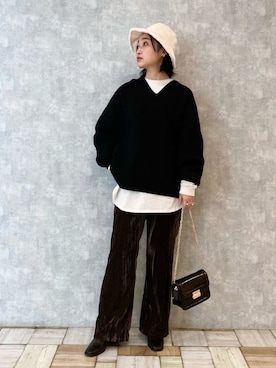 もっちさん(レディース・158cm)の冬コーディネート