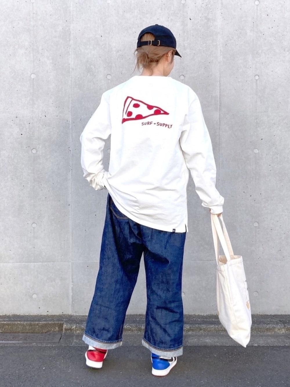 BEAMS BOY × orslow / 別注ビッグコマーシャル5ポケットパンツ