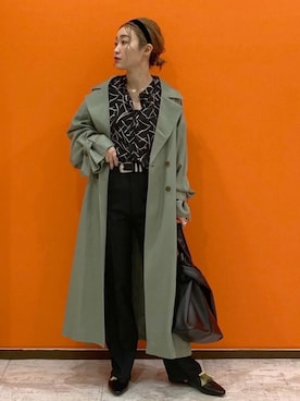 「PAGEBOY（ページボーイ）のアイテム（ジャケット/アウター）」を使った、もっちさん（レディース・158cm）の春コーディネート