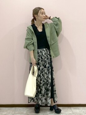 もっちさん(レディース・158cm)の春コーディネート